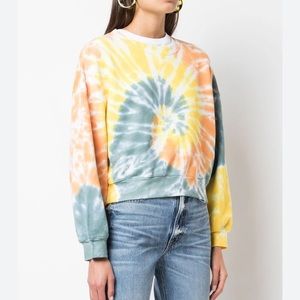 AGOLDE TIE DYE SWEATSHIRT